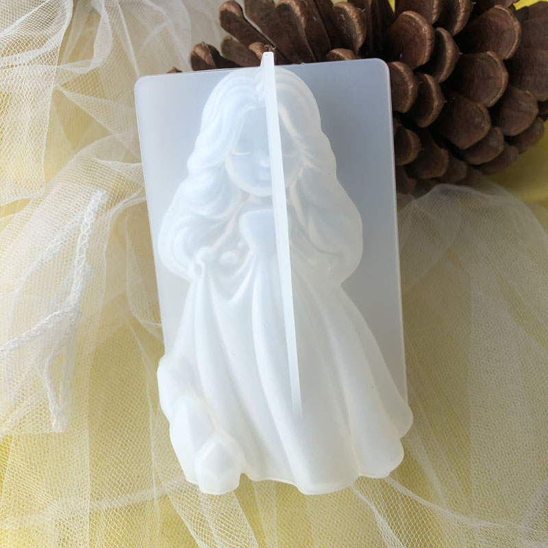 3D Cute Princess Silicone Cand - đánh giá và giá Candle Molds