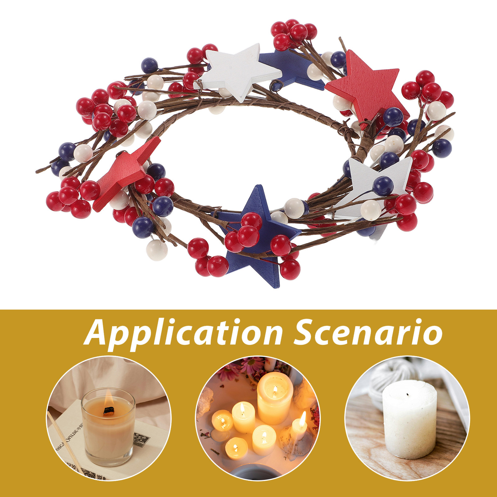 4Th of -Pointed Star Ring Red  - đánh giá và giá Paraffin Wax