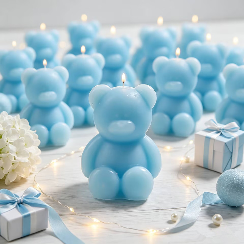 50PCS Shower Candle Shower Fav - đánh giá và giá Paraffin Wax