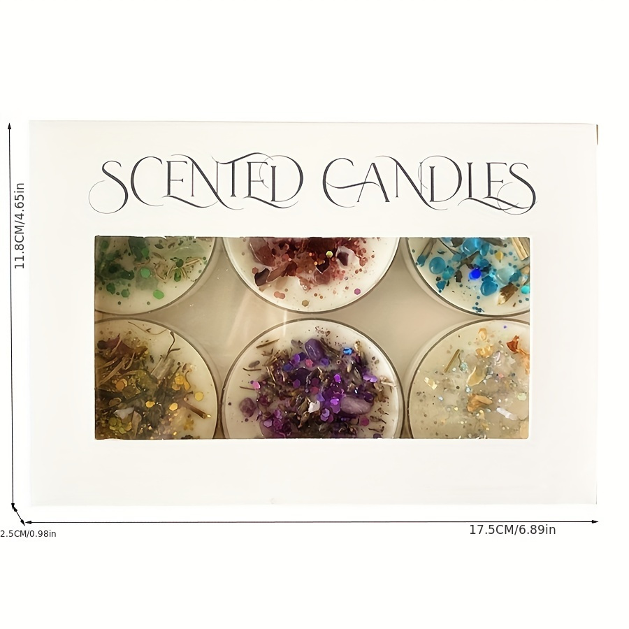 Set of 6 Scented Candles Fragr - đánh giá và giá Wax Melts